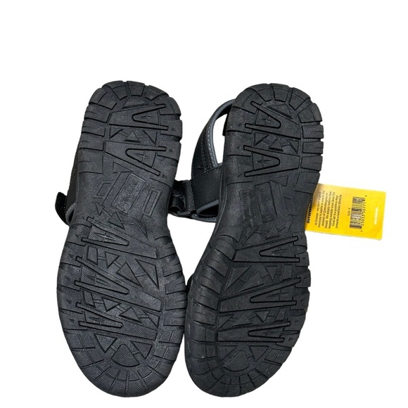 Men’s Everest Lykken Size 9 Sandals Velcro Straps Black Casual Rugged New in Box - Picture 3 of 7